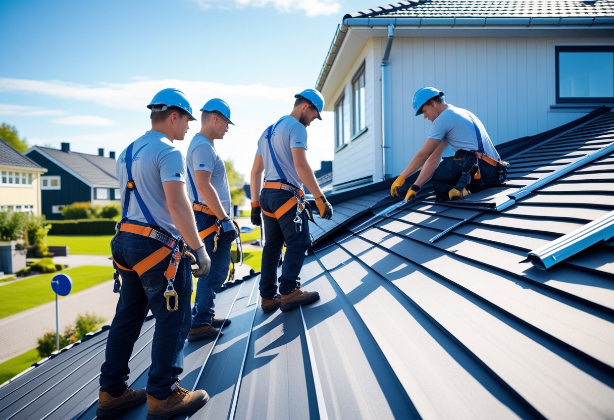 Sådan får du et nyt tag i Odder med totalentreprise på Amager